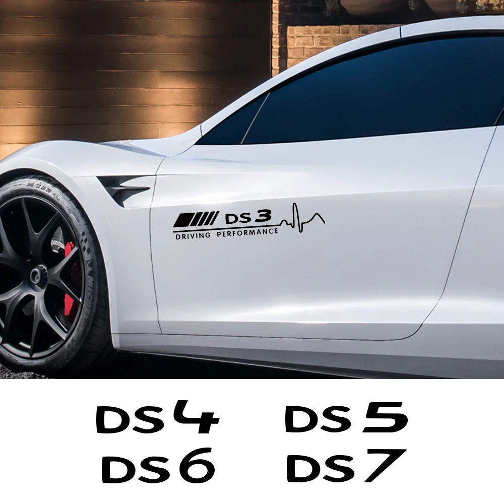 2PCS Car Door Side Stickers Vinyl Film Decal Auto Tuning Accessories For Citroen DS3 Cabrio DS4 DS5 Prestige 5LS DS6 DS7
2PCS Car Door Side Stickers Vinyl Film Decal Auto Tuning Accessories For Citroen DS3 Cabrio DS4 DS5 Prestige 5LS DS6 DS7