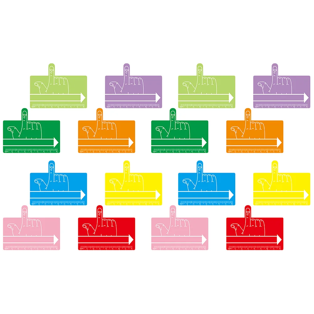 16pcs Handwriting Bookmarks Finger Spacer Writing Tools Kids Reading Focus Tool Dyslexia Supplies Colorful ABS Student Supplies
16pcs Handwriting Bookmarks Finger Spacer Writing Tools Kids Reading Focus Tool Dyslexia Supplies Colorful ABS Student Supplies
