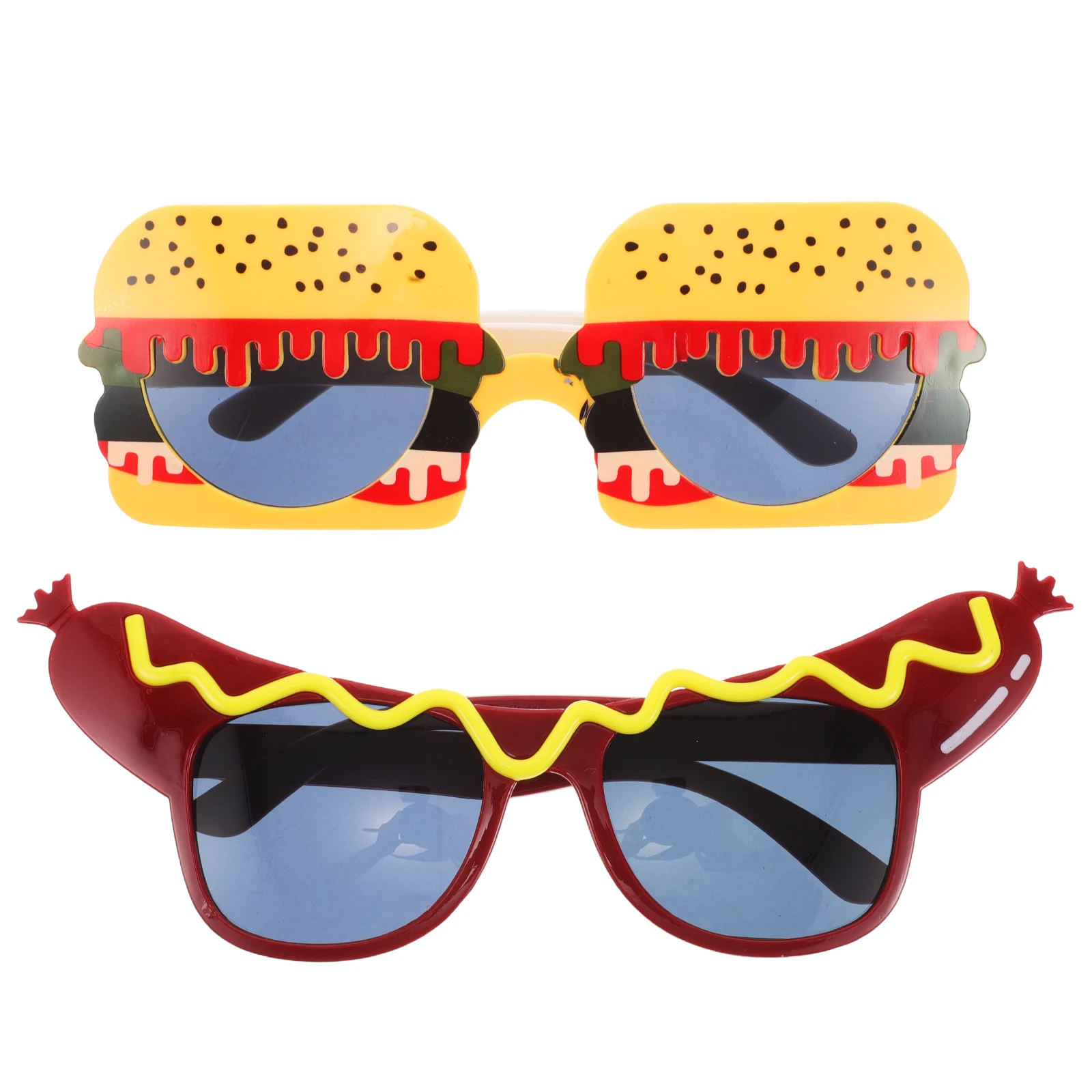2 pcs Hotdog Sunglasses Party Props Photo Decor Halloween Costume Thanksgiving Accessories Beach Fun
2 pcs Hotdog Sunglasses Party Props Photo Decor Halloween Costume Thanksgiving Accessories Beach Fun