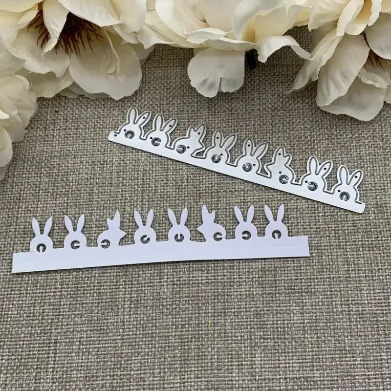 Металлические вырубные формы для декоративной резки в виде кроличьих ушек для скрапбукинга, тиснения и рукоделия
Металлические вырубные формы для декоративной резки в виде кроличьих ушек для скрапбукинга, тиснения и рукоделия