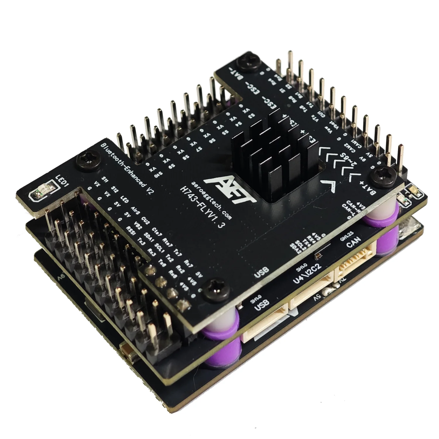 AET H743 flight controller- With Bluethooth - Support ArduPilot Inav PX4 - Best Porfemance better than 405
AET H743 flight controller- With Bluethooth - Support ArduPilot Inav PX4 - Best Porfemance better than 405