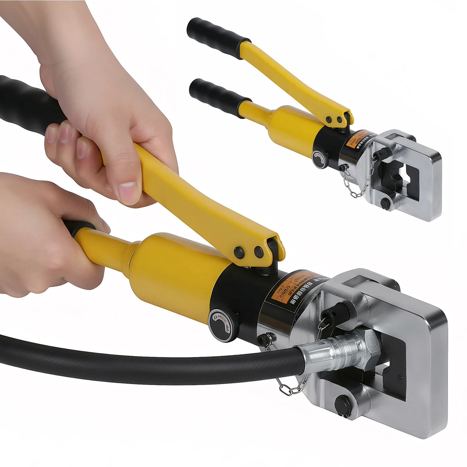 Crimping Tool Integrated Terminal Hydraulic Tools with Box Hand Operated Hydraulic Tool Thicken for Repair/Industrial/Electrical
Crimping Tool Integrated Terminal Hydraulic Tools with Box Hand Operated Hydraulic Tool Thicken for Repair/Industrial/Electrical