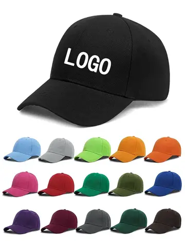 Custom Baseball Caps Hat Custom Logo Men's Cap Hip Hop Snapback Adjustable Embroidery Print DIY Team Logo Designer Baseball Caps