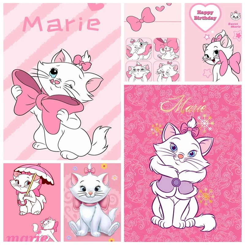 Disney Marie Cat Background for Photographs Baby Girl's Birthday Party Decor Newborn Shower Backdrop Portrait Photographic Props
Disney Marie Cat Background for Photographs Baby Girl's Birthday Party Decor Newborn Shower Backdrop Portrait Photographic Props