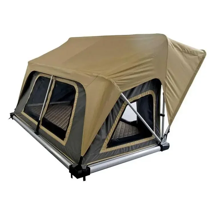 Camping Canvas Ultralight Car Folding Uptop Rooftop Tent Topper Top Tent Roof Waterproof Roof Top Tent
Camping Canvas Ultralight Car Folding Uptop Rooftop Tent Topper Top Tent Roof Waterproof Roof Top Tent
