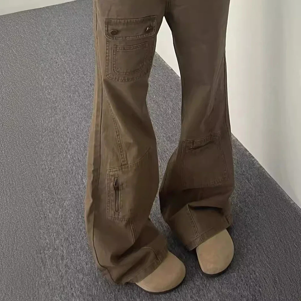 Breezy and Stylish Loose Fit Flared Pants Overall Designed Specifically For Today's Fashion Forward Woman In Mind
Breezy and Stylish Loose Fit Flared Pants Overall Designed Specifically For Today's Fashion Forward Woman In Mind