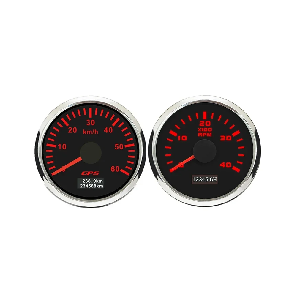 ELING 52mm GPS Speedometer 0-80KM/H 200kmh + 0-3000RPM 0-8000RPM Tachometer with Backlight for Car Boat Truck Universal 12V 24V
ELING 52mm GPS Speedometer 0-80KM/H 200kmh + 0-3000RPM 0-8000RPM Tachometer with Backlight for Car Boat Truck Universal 12V 24V