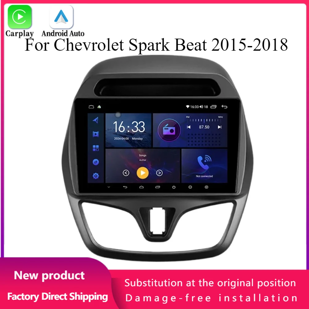 Android 14 For Chevrolet Spark Beat 2015-2018 Car Radio Multimedia Navigation 4G Wireless Bluetooth Carplay Touch Screen Stereo
Android 14 For Chevrolet Spark Beat 2015-2018 Car Radio Multimedia Navigation 4G Wireless Bluetooth Carplay Touch Screen Stereo