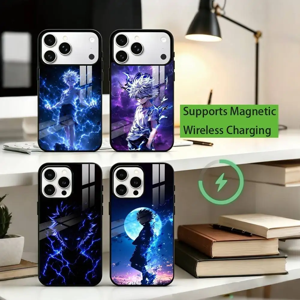 Anime Hunter Hunte Killua Zoldyck Phone Case For iPhone17,16,15,14,13,12,11 Plus,Pro Compatible with magnetic wireless charging
Anime Hunter Hunte Killua Zoldyck Phone Case For iPhone17,16,15,14,13,12,11 Plus,Pro Compatible with magnetic wireless charging