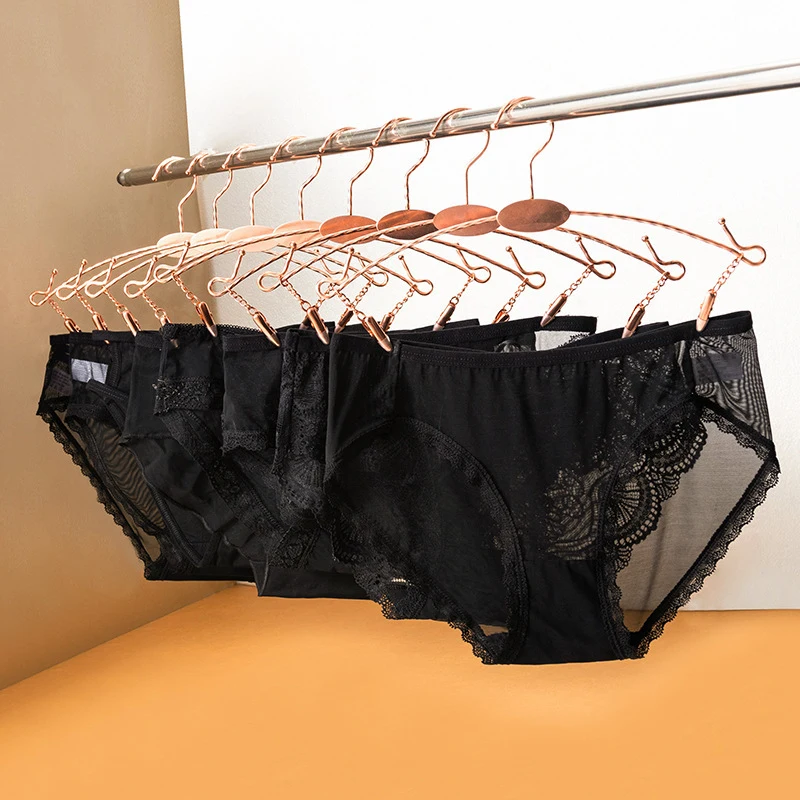 thin breathable black women's panties, low-waist, hip-lifting, pure cotton, antibacterial crotch, pure desire women's underwear
thin breathable black women's panties, low-waist, hip-lifting, pure cotton, antibacterial crotch, pure desire women's underwear