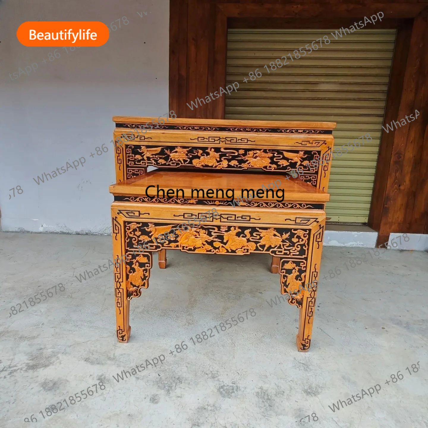 zhongtang altar shrine god incense altar table fairy household god of wealth table guanyin square table camphor wood A55
zhongtang altar shrine god incense altar table fairy household god of wealth table guanyin square table camphor wood A55