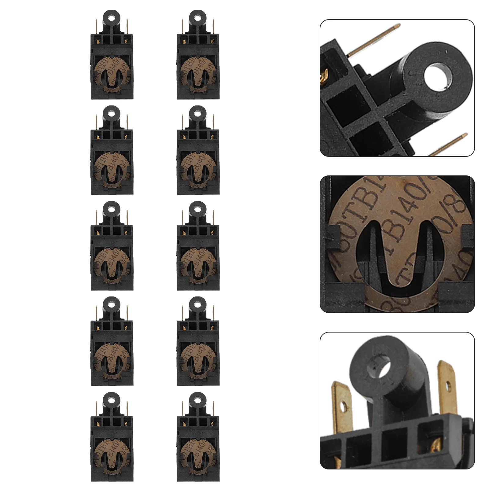 10 Pcs Multiple Kettle Switch Temperature for Home Thermostat Heater Number Thermal Coffee Makers Control Heating Device Baby
10 Pcs Multiple Kettle Switch Temperature for Home Thermostat Heater Number Thermal Coffee Makers Control Heating Device Baby
