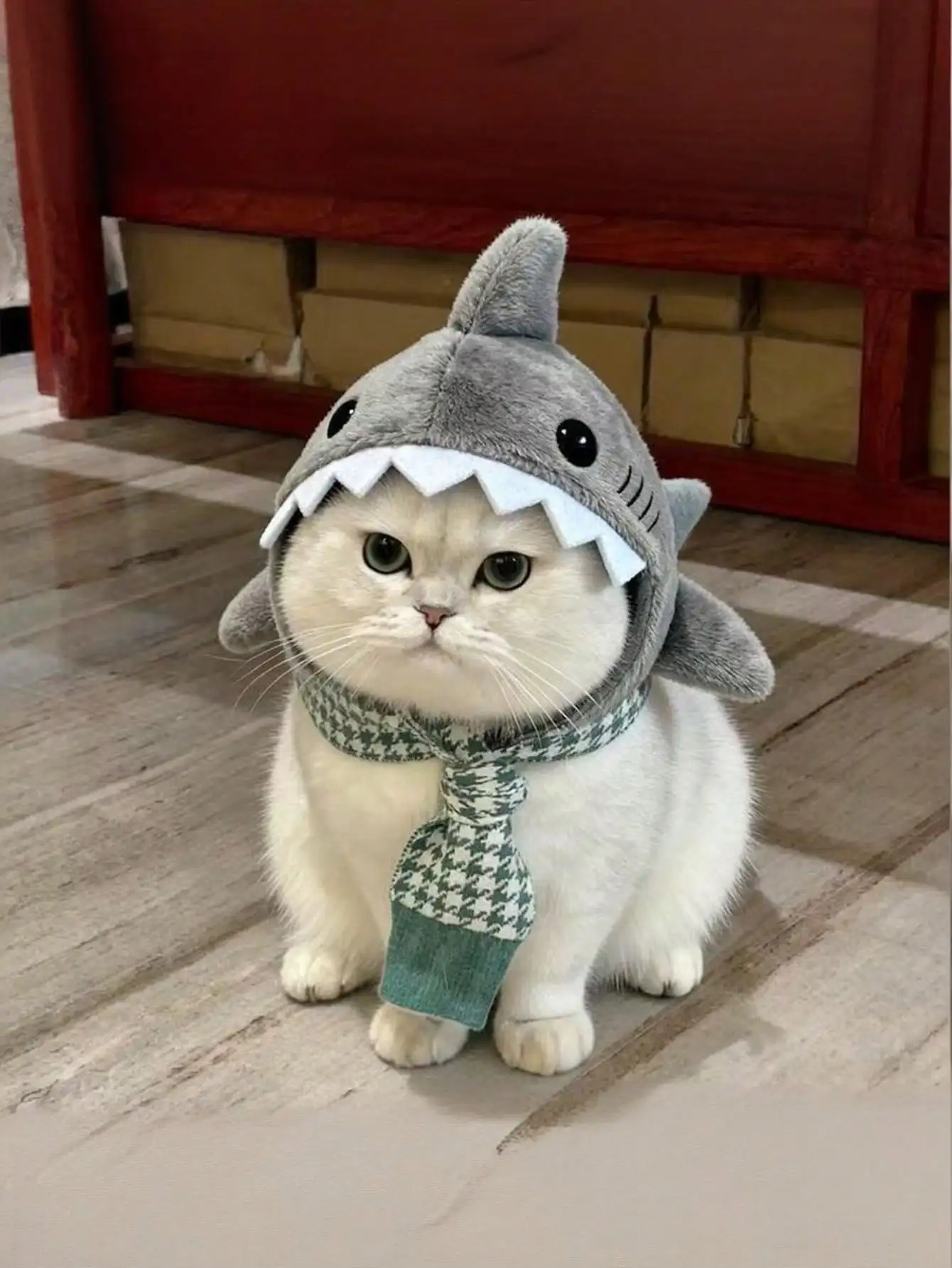 Soft Plush Shark Pet Headgear Adjustable Adorable Costume Accessory For Dog Cat
Soft Plush Shark Pet Headgear Adjustable Adorable Costume Accessory For Dog Cat