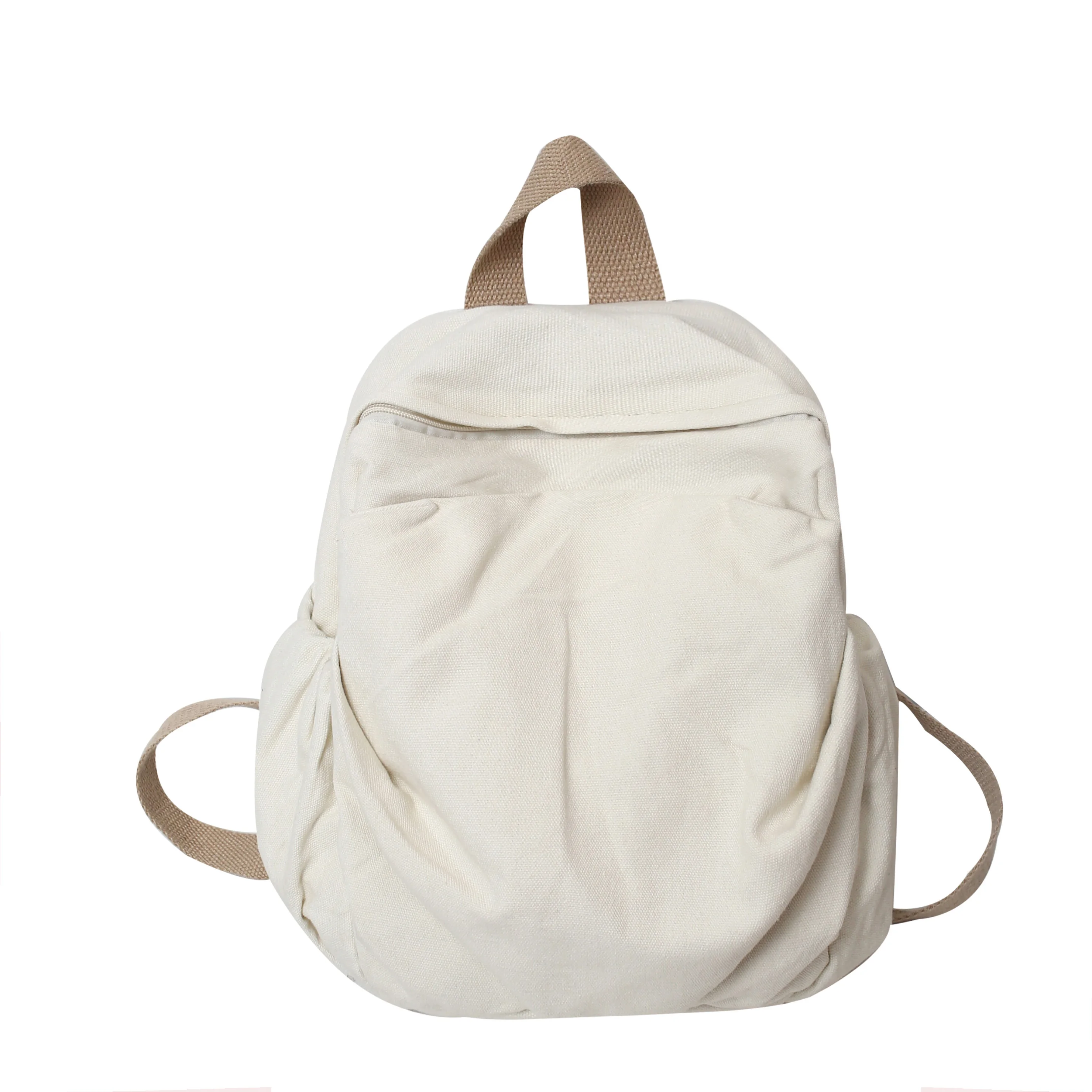 100% Cotton Small Backpacks Solid Black Leisure Or Travel Bags Soft Canvas Packages For Women High Quality Cloth Shoulder Bags
100% Cotton Small Backpacks Solid Black Leisure Or Travel Bags Soft Canvas Packages For Women High Quality Cloth Shoulder Bags
