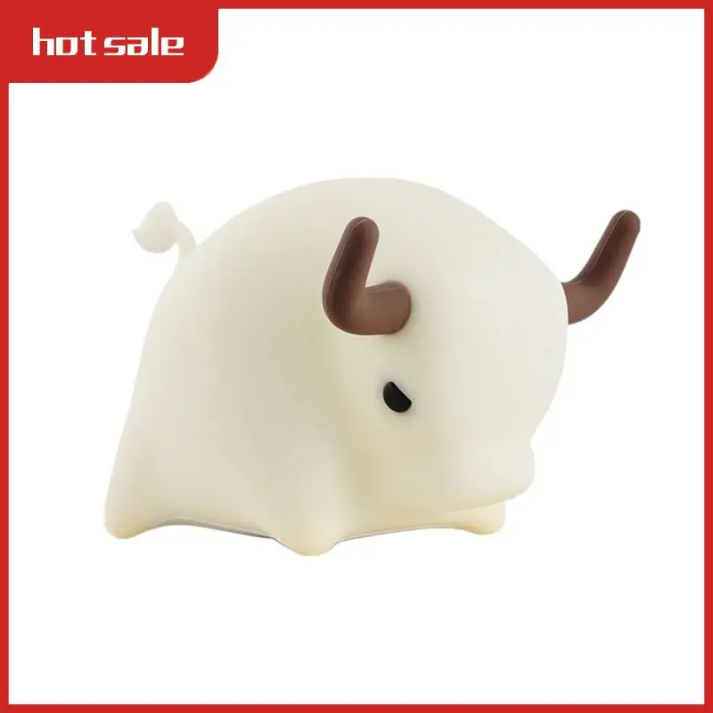A50M-Cow Night Lamp Soft Silicone LED Light Rechargeable Cute Animal Night Light With USB Cable For Room Bedroom Decor
A50M-Cow Night Lamp Soft Silicone LED Light Rechargeable Cute Animal Night Light With USB Cable For Room Bedroom Decor