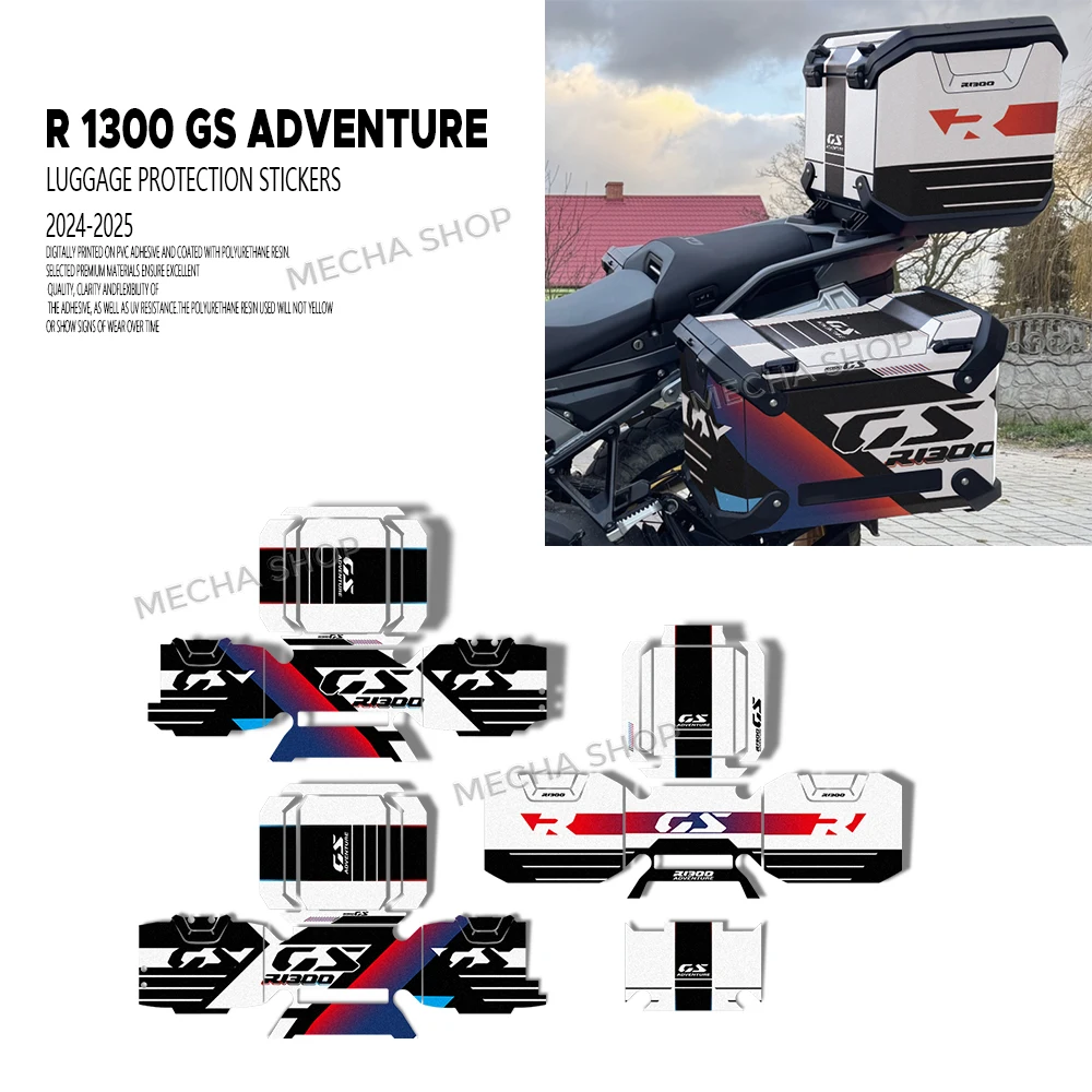 For R1300GS ADV GS1300 Adventure Motorcycle Suitcase Stickers Luggage Cases Protection Decal
For R1300GS ADV GS1300 Adventure Motorcycle Suitcase Stickers Luggage Cases Protection Decal