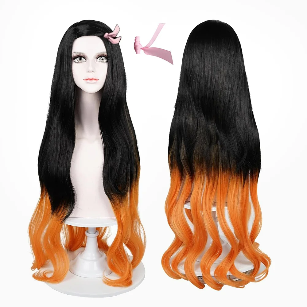 High-Quality Anime Demon Slayer Kamado Nezuko Cosplay Composite Hair 32-Inch Gradient Long Curly Hair Halloween Daily Party Wig
High-Quality Anime Demon Slayer Kamado Nezuko Cosplay Composite Hair 32-Inch Gradient Long Curly Hair Halloween Daily Party Wig