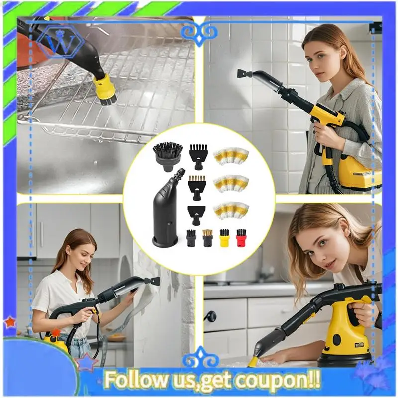Простые в использовании аксессуары для пароочистителя Karcher Easyfix SC1 SC2 SC3 SC4 SC5, набор круглых щеток, сменный очиститель Pa
Простые в использовании аксессуары для пароочистителя Karcher Easyfix SC1 SC2 SC3 SC4 SC5, набор круглых щеток, сменный очиститель Pa