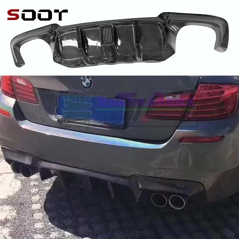 For BMW 5 Series F10 F18 Carbon Fiber Car Rear Bumper Diffuser Rear Splitters Spoiler Back lip Auto Parts
For BMW 5 Series F10 F18 Carbon Fiber Car Rear Bumper Diffuser Rear Splitters Spoiler Back lip Auto Parts