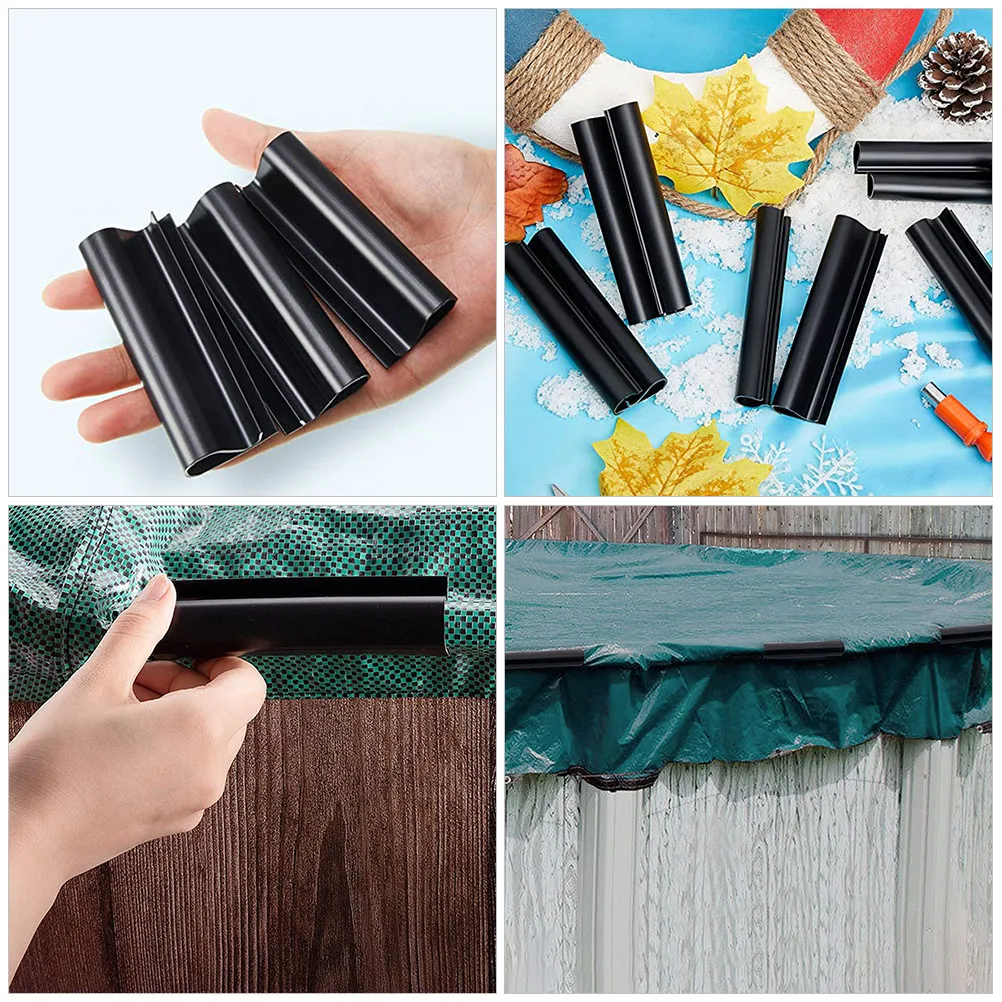 24Pcs Winter Cover Clips Pool Cover Fixator Compact Wear-Resistant Clamp for Garden Swimming Pool Weatherproof Secure Fastening
24Pcs Winter Cover Clips Pool Cover Fixator Compact Wear-Resistant Clamp for Garden Swimming Pool Weatherproof Secure Fastening