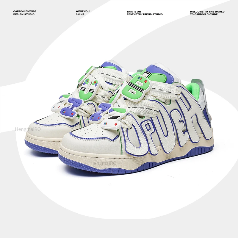 Women Shoes Men Classic Punk Y2K Skateboard Shoes Letters Bread Fashion Sneakers Couples Students Gym Outdoor Sports Casual Shoe
Women Shoes Men Classic Punk Y2K Skateboard Shoes Letters Bread Fashion Sneakers Couples Students Gym Outdoor Sports Casual Shoe