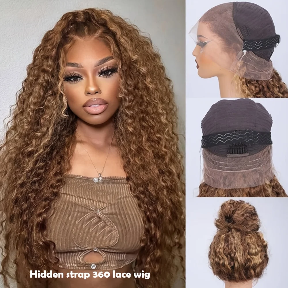 34 Inch Highlight P4/27 Ombre 360 Full Lace Deep Wave Lace 250% Density Front Wigs Human Hair Hidden Strap Drawstring Wig Human Hair Curly P4/27 Water Wave Human Hair
34 Inch Highlight P4/27 Ombre 360 Full Lace Deep Wave Lace 250% Density Front Wigs Human Hair Hidden Strap Drawstring Wig Human Hair Curly P4/27 Water Wave Human Hair