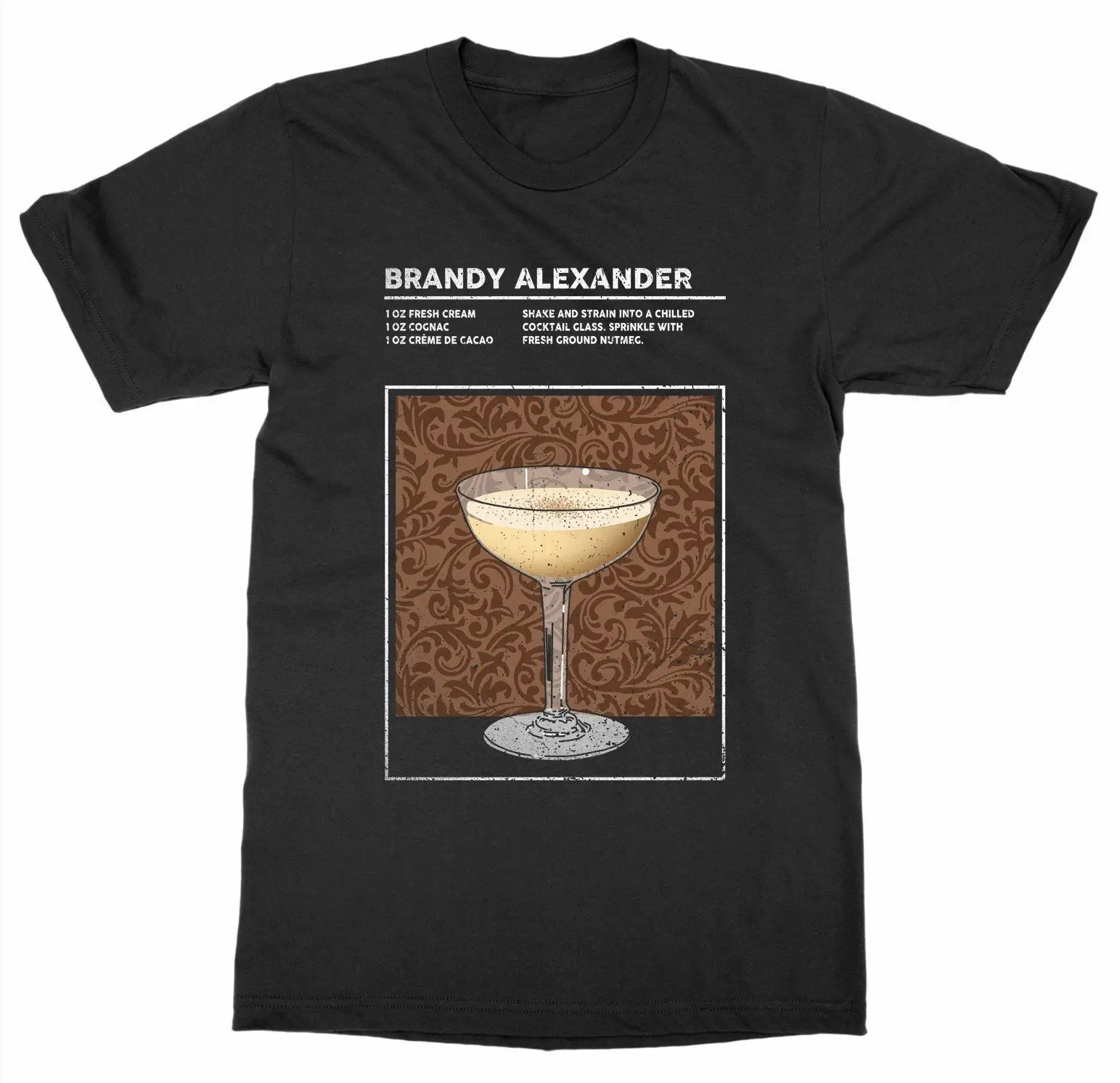 Футболка Mixed Drink Brandy Alexander Cocktail Bartender. Повседневная футболка из 100% хлопка с коротким рукавом и круглым вырезом, свободный топ, новый размер S-3XL
Футболка Mixed Drink Brandy Alexander Cocktail Bartender. Повседневная футболка из 100% хлопка с коротким рукавом и круглым вырезом, свободный топ, новый размер S-3XL