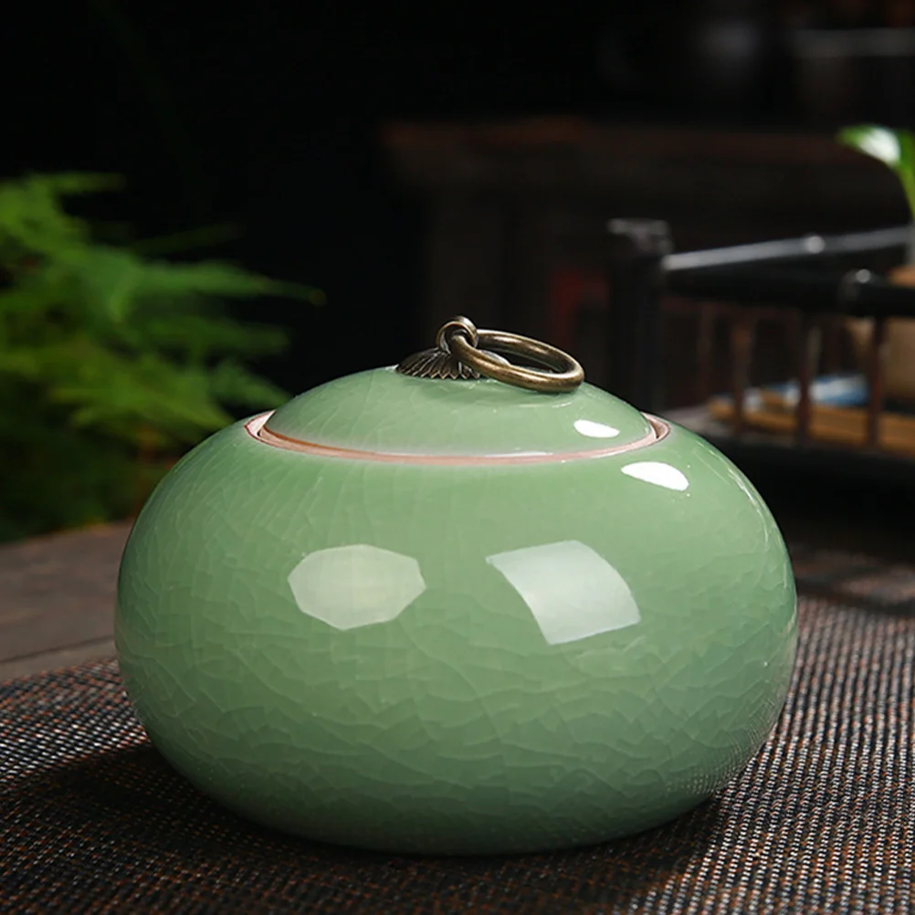Ceramic Storage Jar 250ml Vintage Kitchen Canister Sealed Metal Handle Tea Container Airtight Loose Leaf Melon
Ceramic Storage Jar 250ml Vintage Kitchen Canister Sealed Metal Handle Tea Container Airtight Loose Leaf Melon