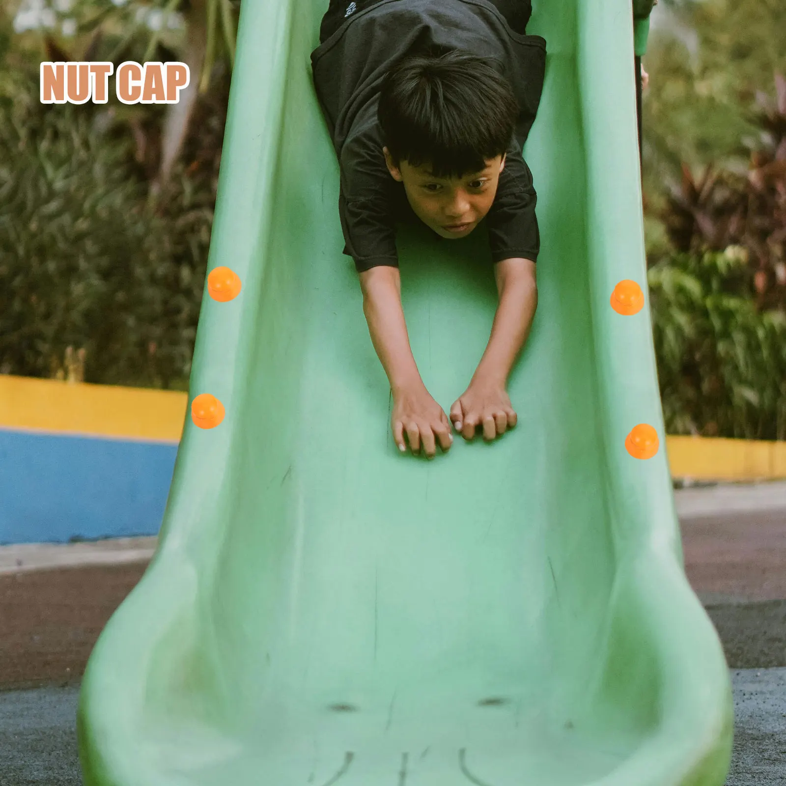 10pcs Playground Slide Safety Covers Nut Bolt Protectors For Kids Play Areas Durable Plastic Protection Caps Fit All Outdoor
10pcs Playground Slide Safety Covers Nut Bolt Protectors For Kids Play Areas Durable Plastic Protection Caps Fit All Outdoor