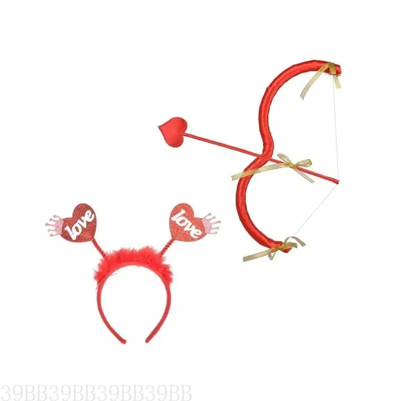 652F Halloween Cosplay Outfits Accessories Headband Stocking Toy Bows And Arrows for Valentines Day Wedding Parties Role Play
652F Halloween Cosplay Outfits Accessories Headband Stocking Toy Bows And Arrows for Valentines Day Wedding Parties Role Play