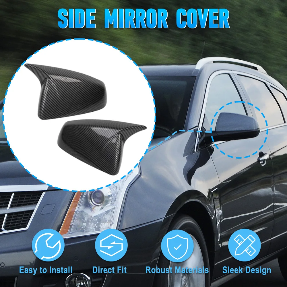 Car Rearview Side Door Wing Mirror Cover Cap Case Trim For Cadillac SRX 2010 2011 2012 2013 2014 2015 2016 Carbon Fiber Look
Car Rearview Side Door Wing Mirror Cover Cap Case Trim For Cadillac SRX 2010 2011 2012 2013 2014 2015 2016 Carbon Fiber Look