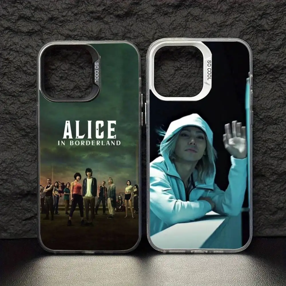 Hot TV Alice In Borderland Phone Case Color Silver Shell For IPhone 17 16 15 14 13 12 11 Pro Max Plus
Hot TV Alice In Borderland Phone Case Color Silver Shell For IPhone 17 16 15 14 13 12 11 Pro Max Plus
