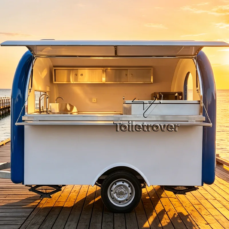 Wholesale Ice Cream Food Truck Food Trailer Cart Street Food Trailer Mobile Kitchen Food Truck with Concession Window
Wholesale Ice Cream Food Truck Food Trailer Cart Street Food Trailer Mobile Kitchen Food Truck with Concession Window