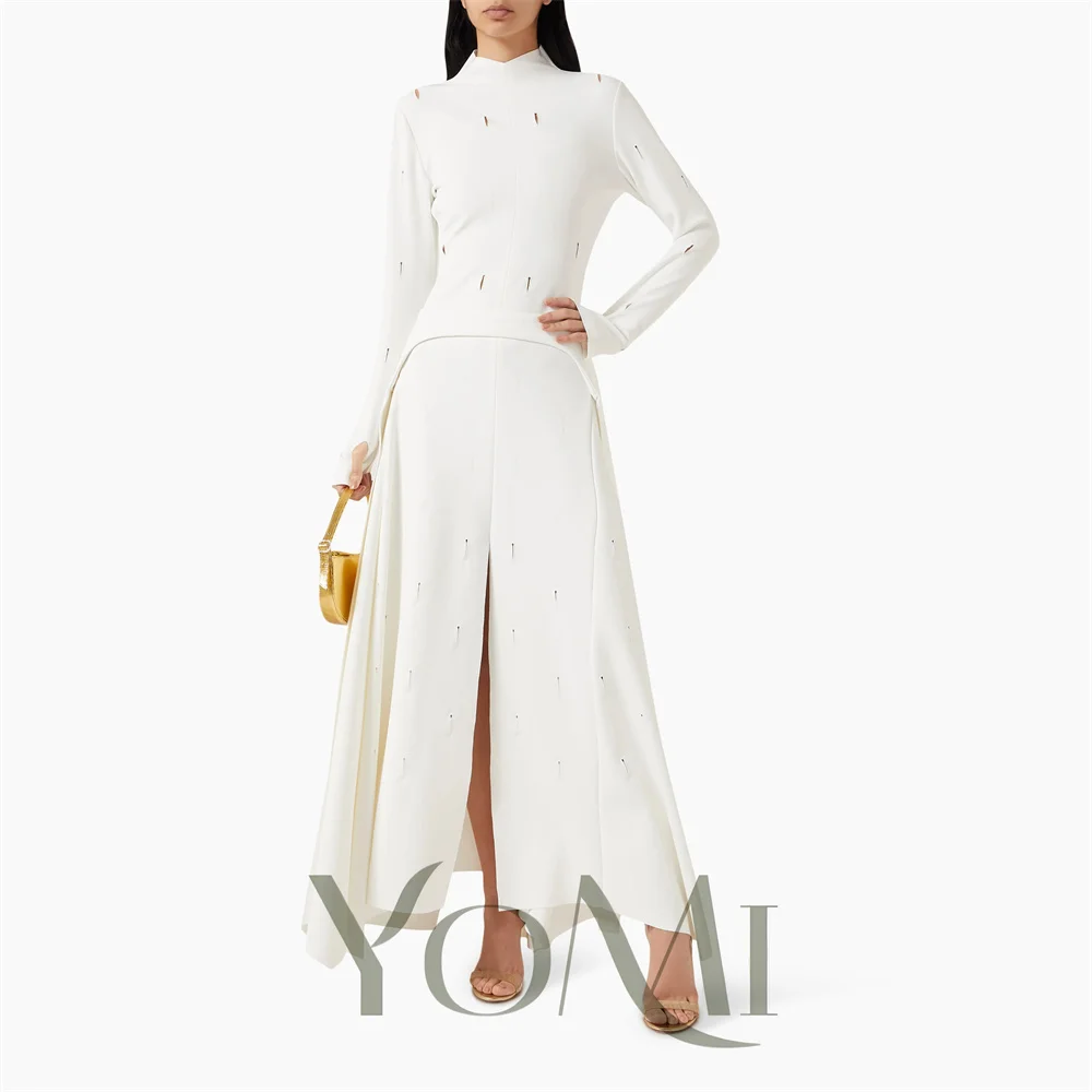 YoMi Evening Dresses A-Line Creap O Neck Customize Long Wedding Prom Dresses for Special Occasions Formal New in Dresses
YoMi Evening Dresses A-Line Creap O Neck Customize Long Wedding Prom Dresses for Special Occasions Formal New in Dresses