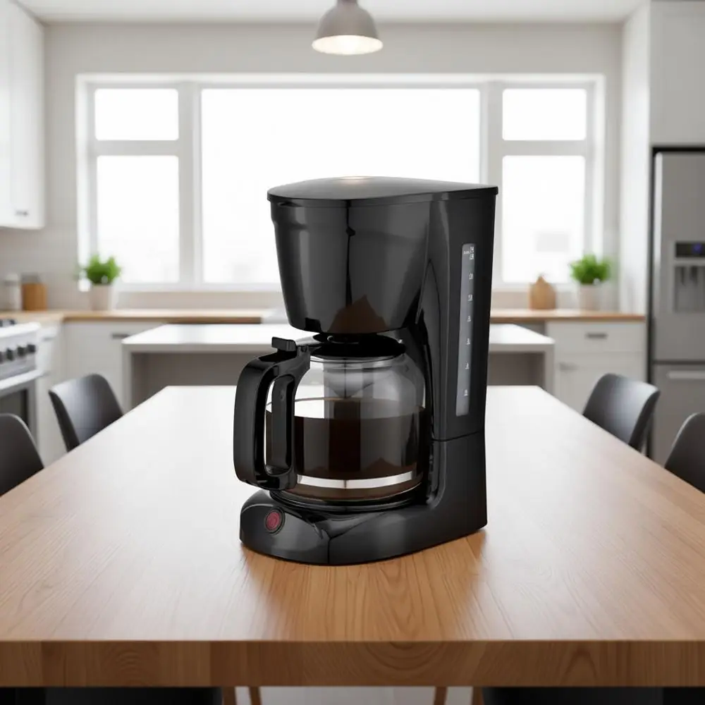 12-Cup Coffee Maker with Auto Shut Off, Electric Pot with Metal Mesh Coffee Filter Basket, ETL Certified for Hospitality and Res
12-Cup Coffee Maker with Auto Shut Off, Electric Pot with Metal Mesh Coffee Filter Basket, ETL Certified for Hospitality and Res