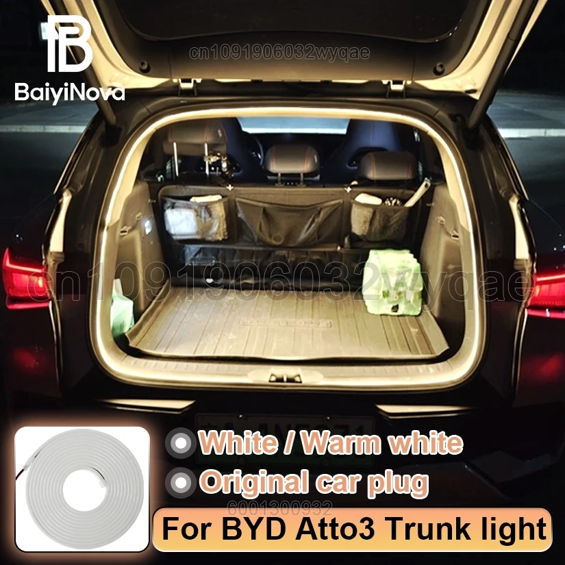 Car trunk light bar For BYD Atto 3 2 Yuan Plus,Rear Luggage brightening LED light bar,Car interior atmosphere lights,Auto parts
Car trunk light bar For BYD Atto 3 2 Yuan Plus,Rear Luggage brightening LED light bar,Car interior atmosphere lights,Auto parts
