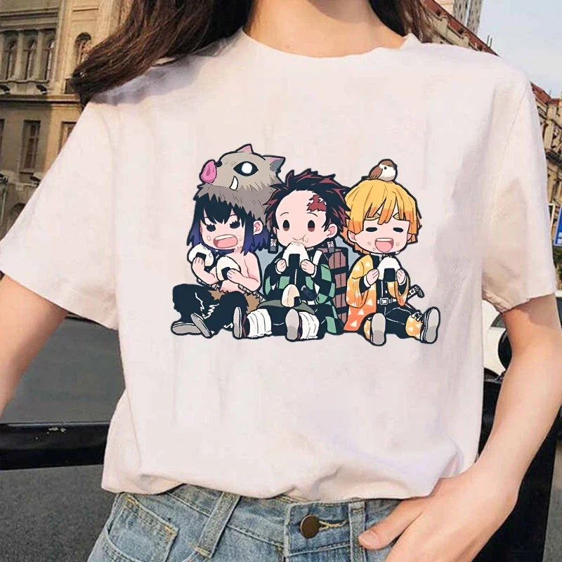Summer Funny Anime Hashibira Inosuke Kamado Tanjirou Agatsuma Zenitsu Cartoon Print Cool T Shirt Women Men Short Sleeve
Summer Funny Anime Hashibira Inosuke Kamado Tanjirou Agatsuma Zenitsu Cartoon Print Cool T Shirt Women Men Short Sleeve