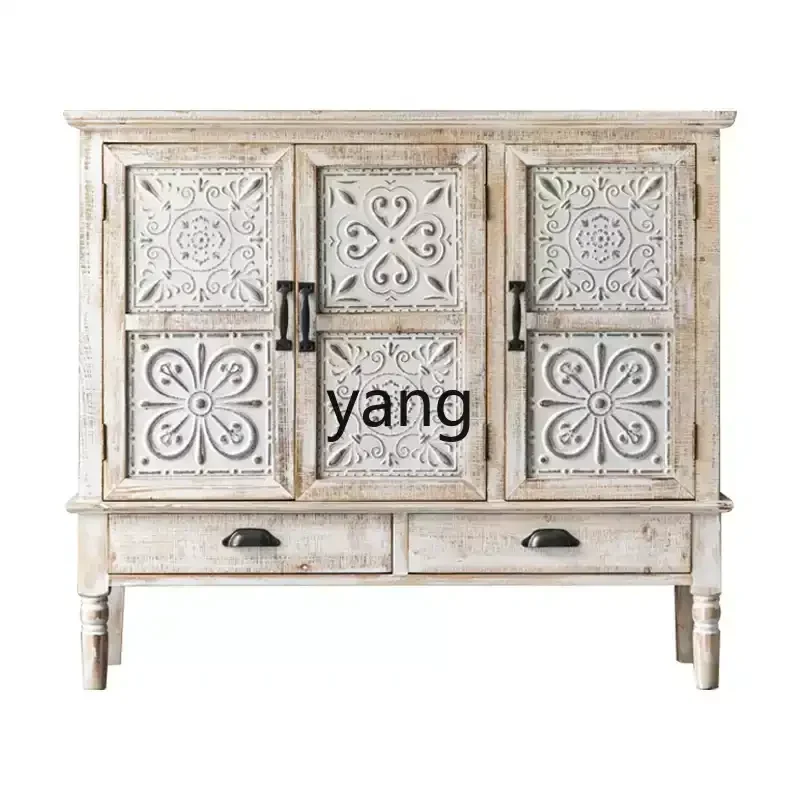 xyy dining side cabinet solid wood retro carving old living room against the wall cabinet storage
xyy dining side cabinet solid wood retro carving old living room against the wall cabinet storage