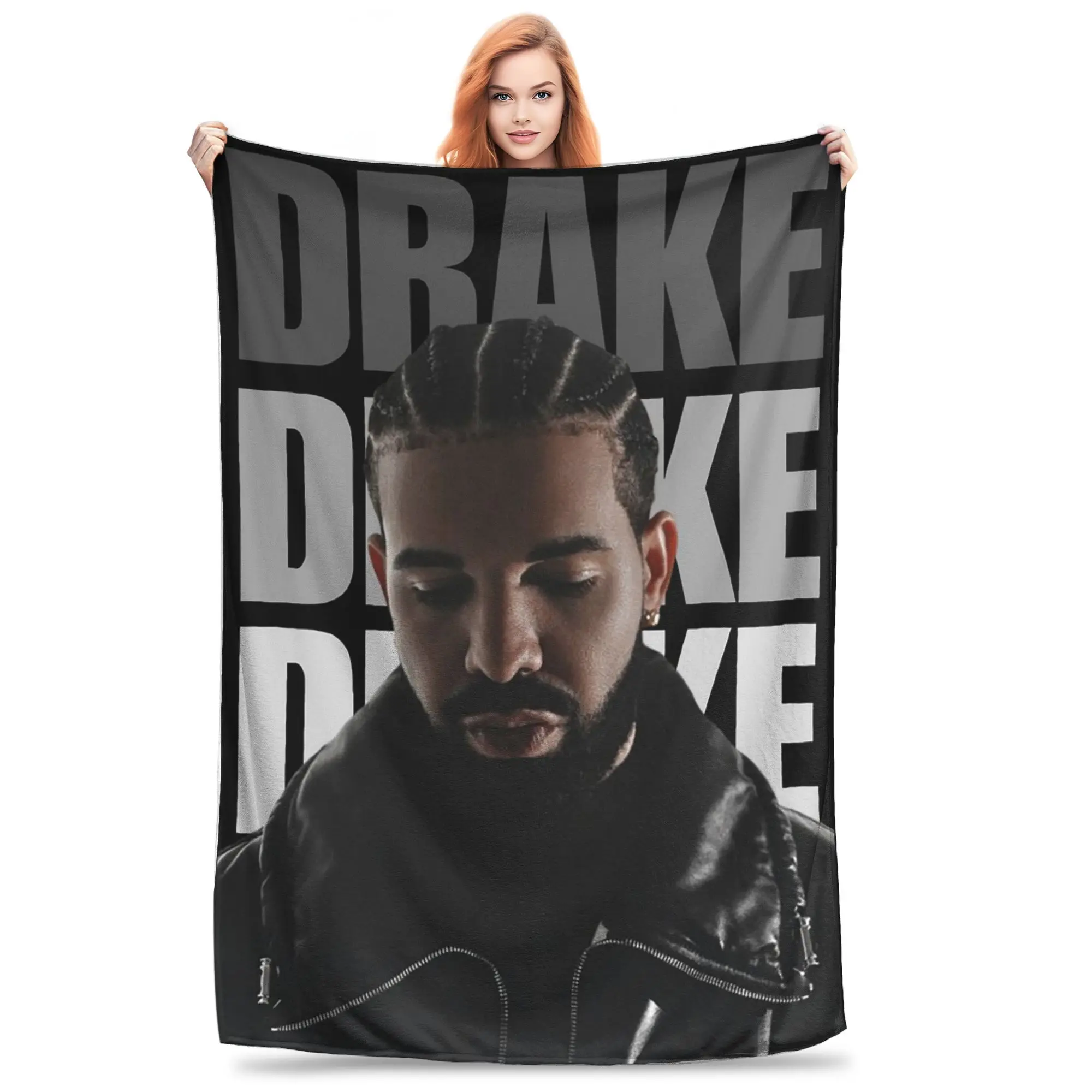 Flannel Throw Blanket Hip Hop Rapper Drake Take Care Album Warm Plush Blankets Soft Bedspread for Bed Living room Picnic Sofa
Flannel Throw Blanket Hip Hop Rapper Drake Take Care Album Warm Plush Blankets Soft Bedspread for Bed Living room Picnic Sofa