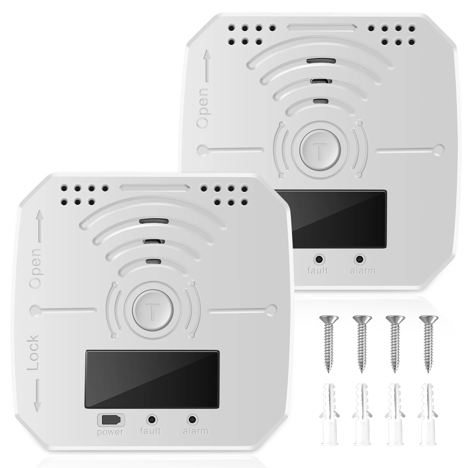 2Pcs Carbon Monoxide Detector ABS CO Gas Monitor Alarm Real Time Monitoring CO Gas Detector Battery Powered Carbon Monoxide
2Pcs Carbon Monoxide Detector ABS CO Gas Monitor Alarm Real Time Monitoring CO Gas Detector Battery Powered Carbon Monoxide