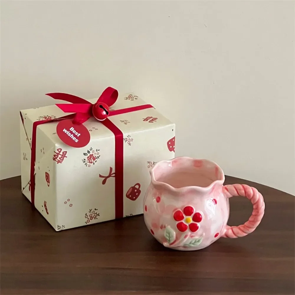Cute Cherry Ceramic Mug, Small Niche Design, Water Cup with Gift Box, Household Drinking Set, Kitchen,Dining and Bar
Cute Cherry Ceramic Mug, Small Niche Design, Water Cup with Gift Box, Household Drinking Set, Kitchen,Dining and Bar