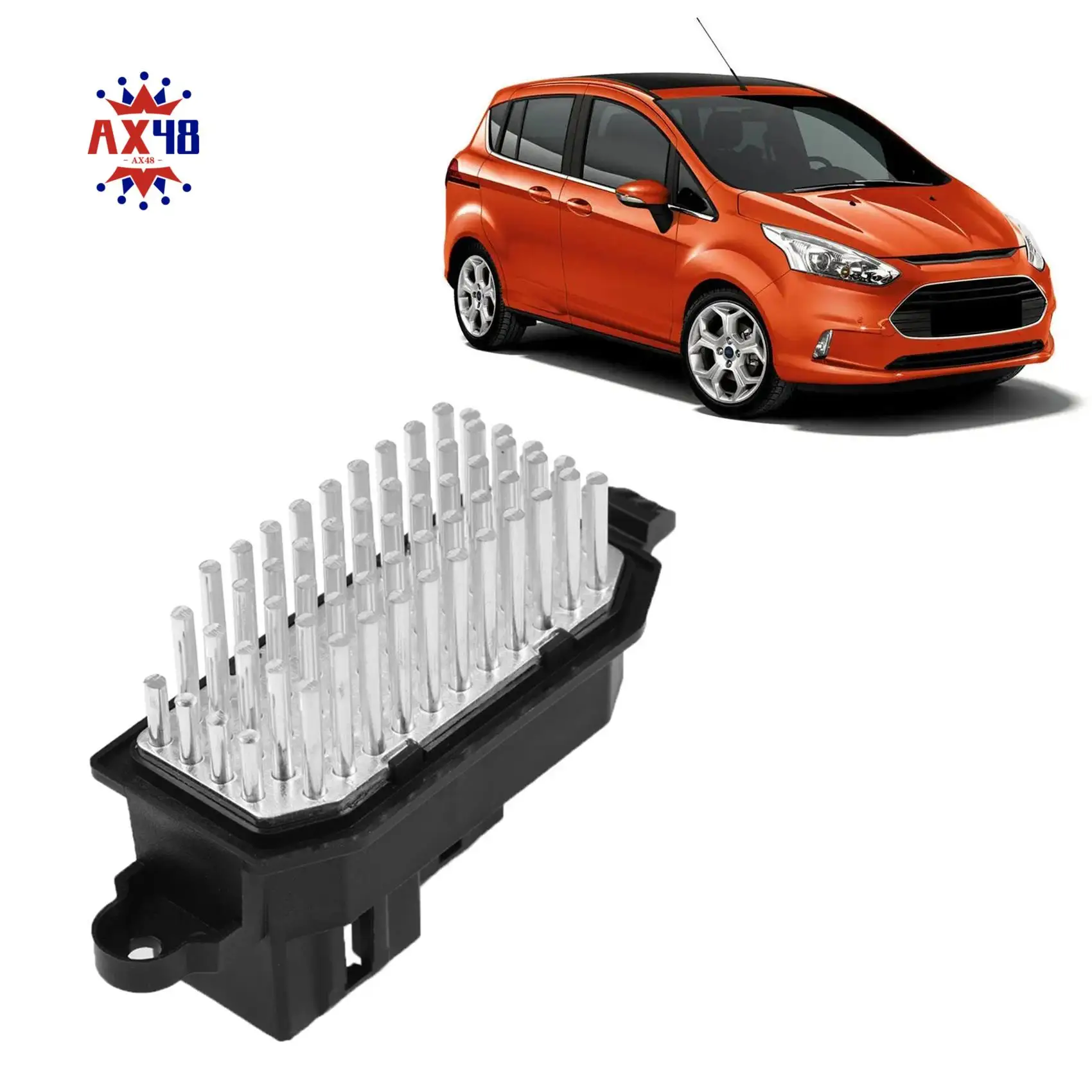 AX48-AV11-19E624-AA AV1119E624AA Heater Resistor Blower Motor Resistor For NEW For Transit Wagon B-Max Ecosport Tourneo 1752060
AX48-AV11-19E624-AA AV1119E624AA Heater Resistor Blower Motor Resistor For NEW For Transit Wagon B-Max Ecosport Tourneo 1752060