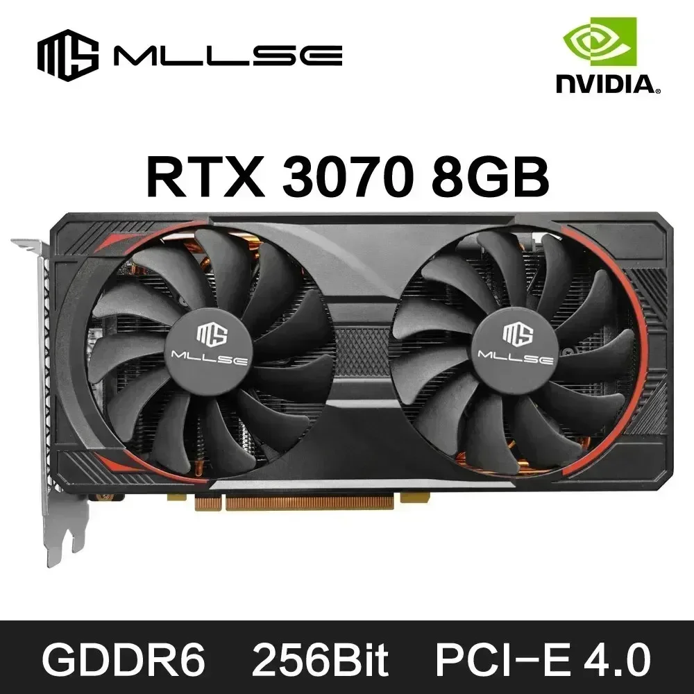 Игровая видеокарта MLLSE RTX 3070 8 Гб GDDR6 256 бит PCI Express 4,0 × 16 8 + 8Pin NVIDIA GPU игровая видеокарта
Игровая видеокарта MLLSE RTX 3070 8 Гб GDDR6 256 бит PCI Express 4,0 × 16 8 + 8Pin NVIDIA GPU игровая видеокарта