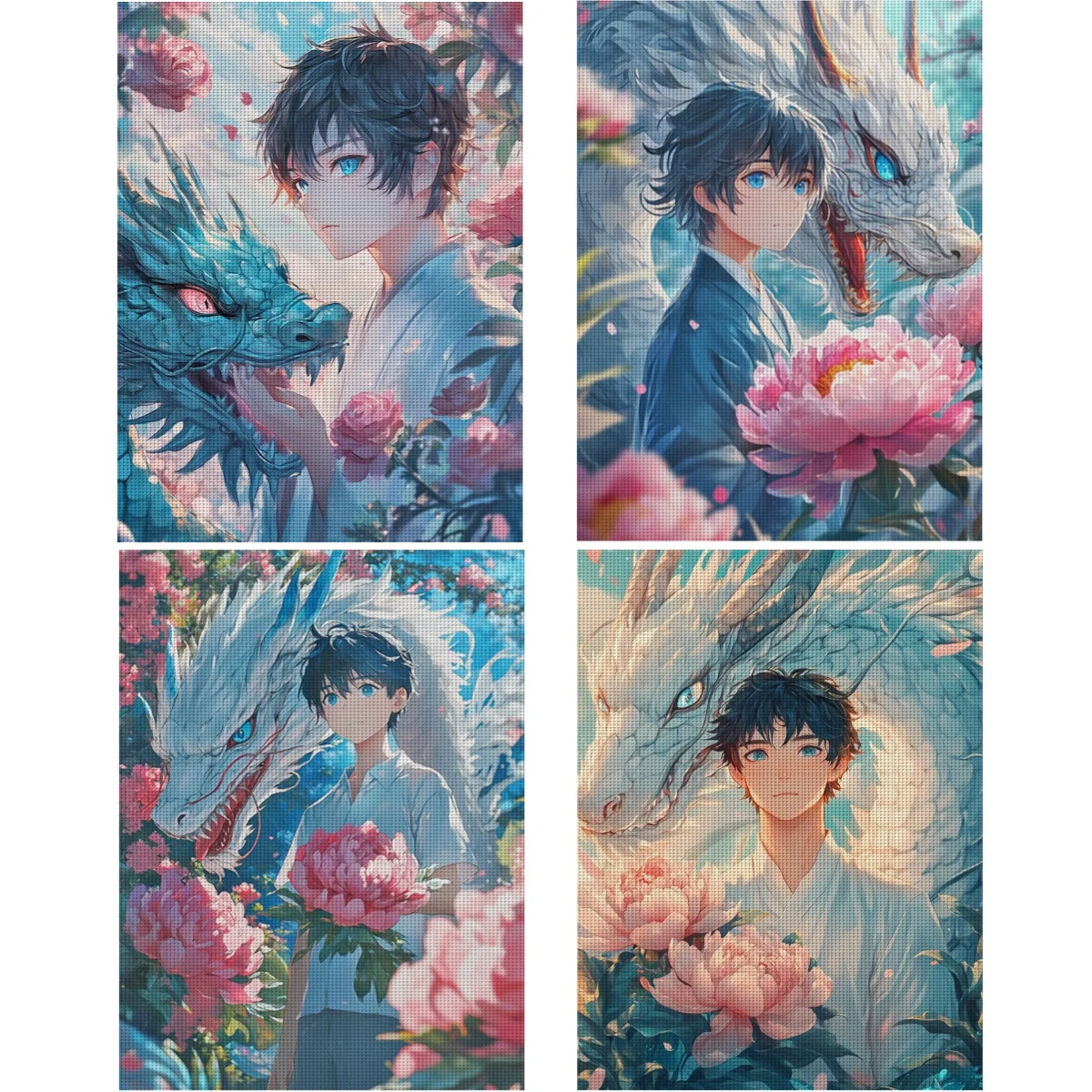 Peony & Dragon Boy Cross Stitch Kit DIY 11CT Embroidery Home Wall Decor Gift Handmade Material Frameless Semi-Finished 36×46cm
Peony & Dragon Boy Cross Stitch Kit DIY 11CT Embroidery Home Wall Decor Gift Handmade Material Frameless Semi-Finished 36×46cm