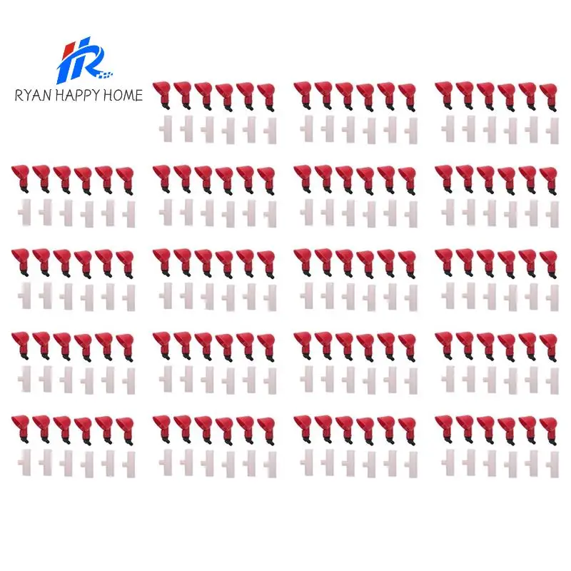 Chicken Waterer Cups, Chicken Waterer Feeder Tee Fittings, Automatic Chicken Waterer For Chicken Ducks Quail 120Pcs
Chicken Waterer Cups, Chicken Waterer Feeder Tee Fittings, Automatic Chicken Waterer For Chicken Ducks Quail 120Pcs