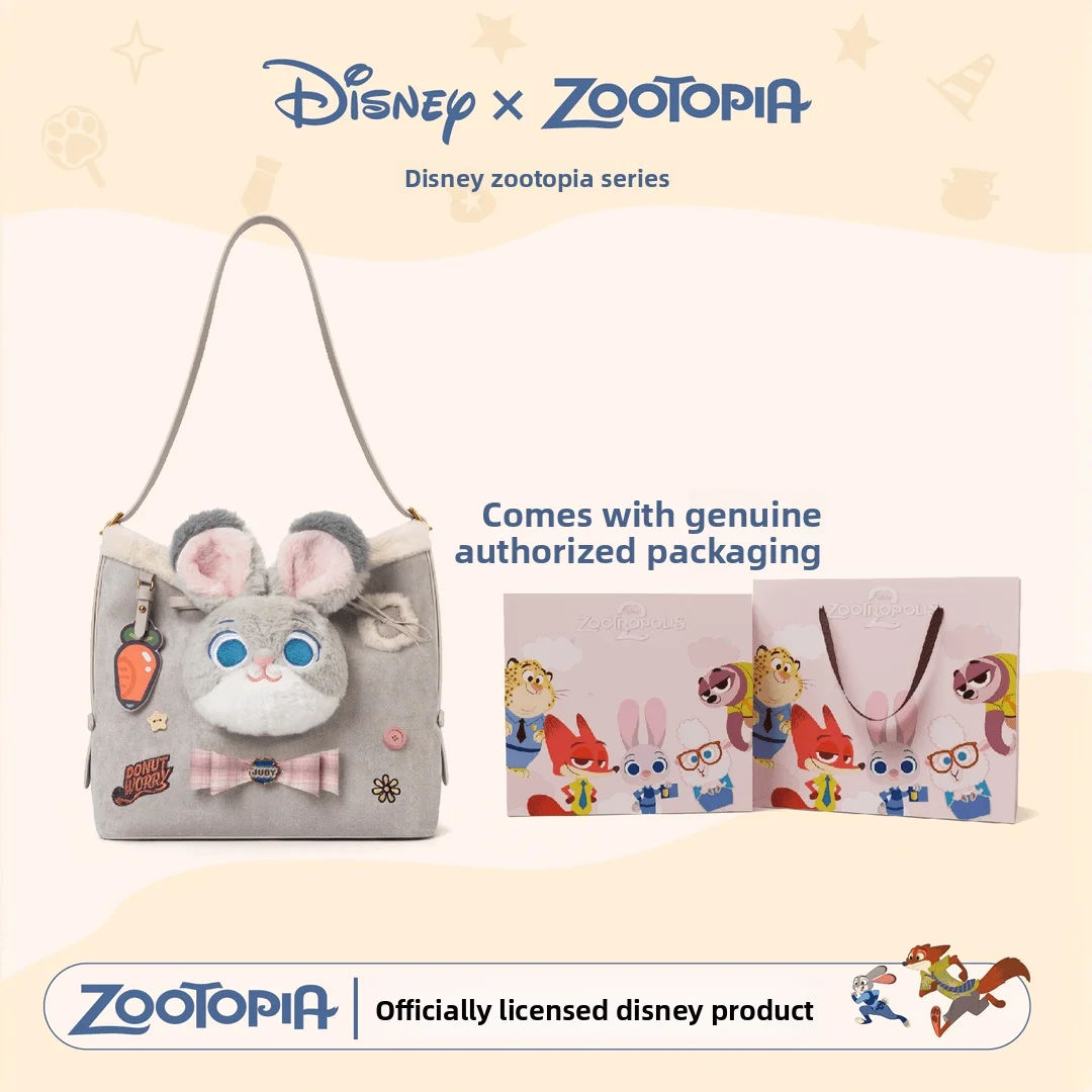 Disney Zootopia Judy and Nick Plush Cartoon Large-Capacity Tote Bag for Women, New Arrival
Disney Zootopia Judy and Nick Plush Cartoon Large-Capacity Tote Bag for Women, New Arrival