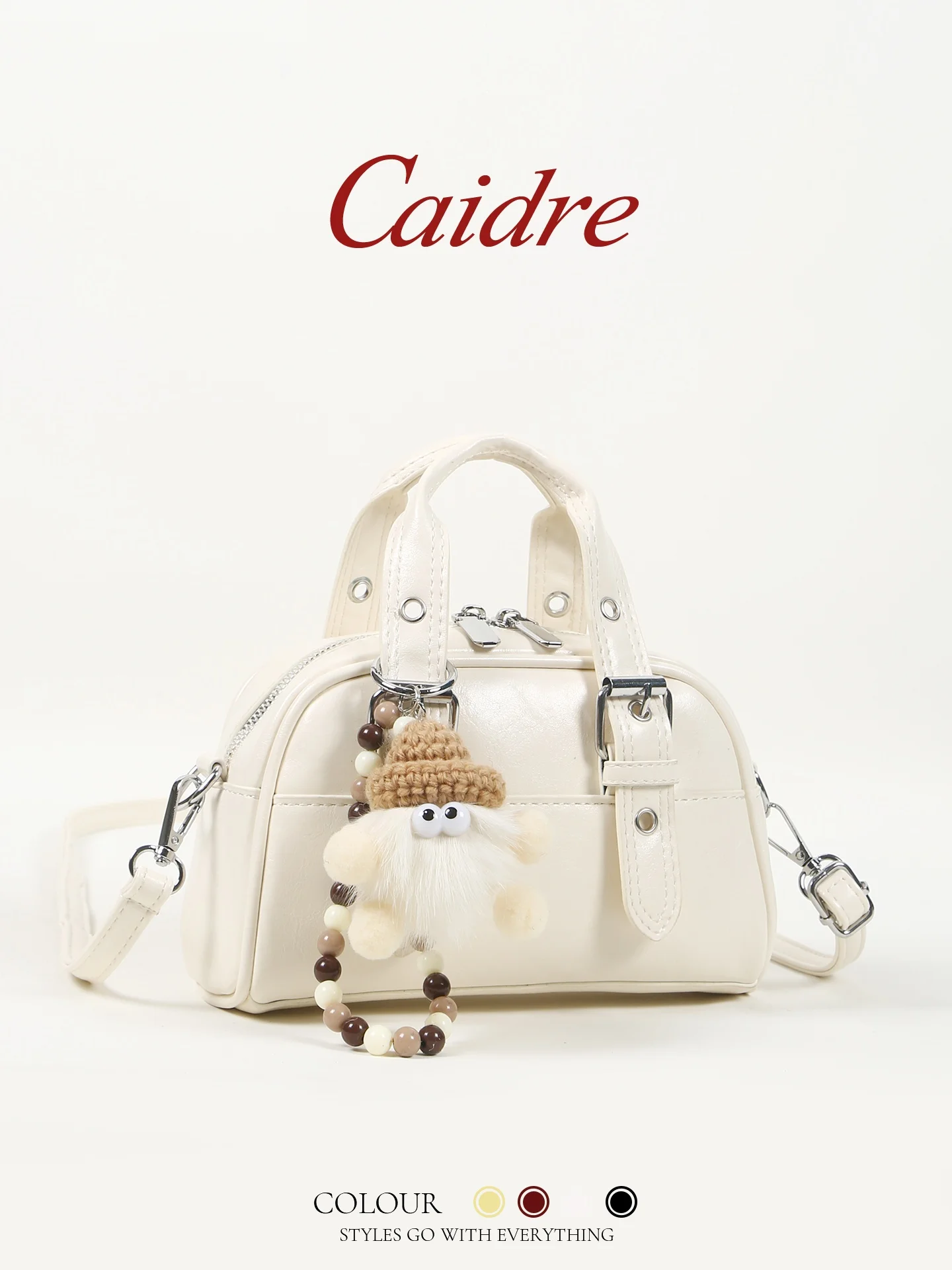 Caidre Bowling Bag Handheld Commuter Boston Pillow Bag Women's Birthday Gift Single Shoulder Slant Cross Small Bag
Caidre Bowling Bag Handheld Commuter Boston Pillow Bag Women's Birthday Gift Single Shoulder Slant Cross Small Bag