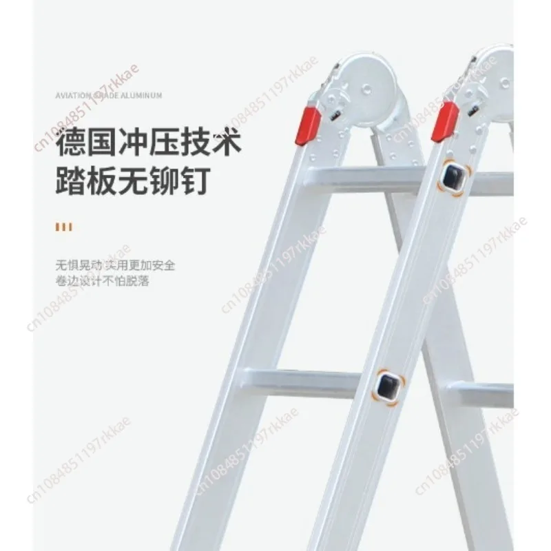 Hot sales Multi-Purpose Folding Ladder, 7-in-1 Tall Extension Step Ladder, A Frame 5 Step Telescoping Ladder, 19ft Reach Height
Hot sales Multi-Purpose Folding Ladder, 7-in-1 Tall Extension Step Ladder, A Frame 5 Step Telescoping Ladder, 19ft Reach Height