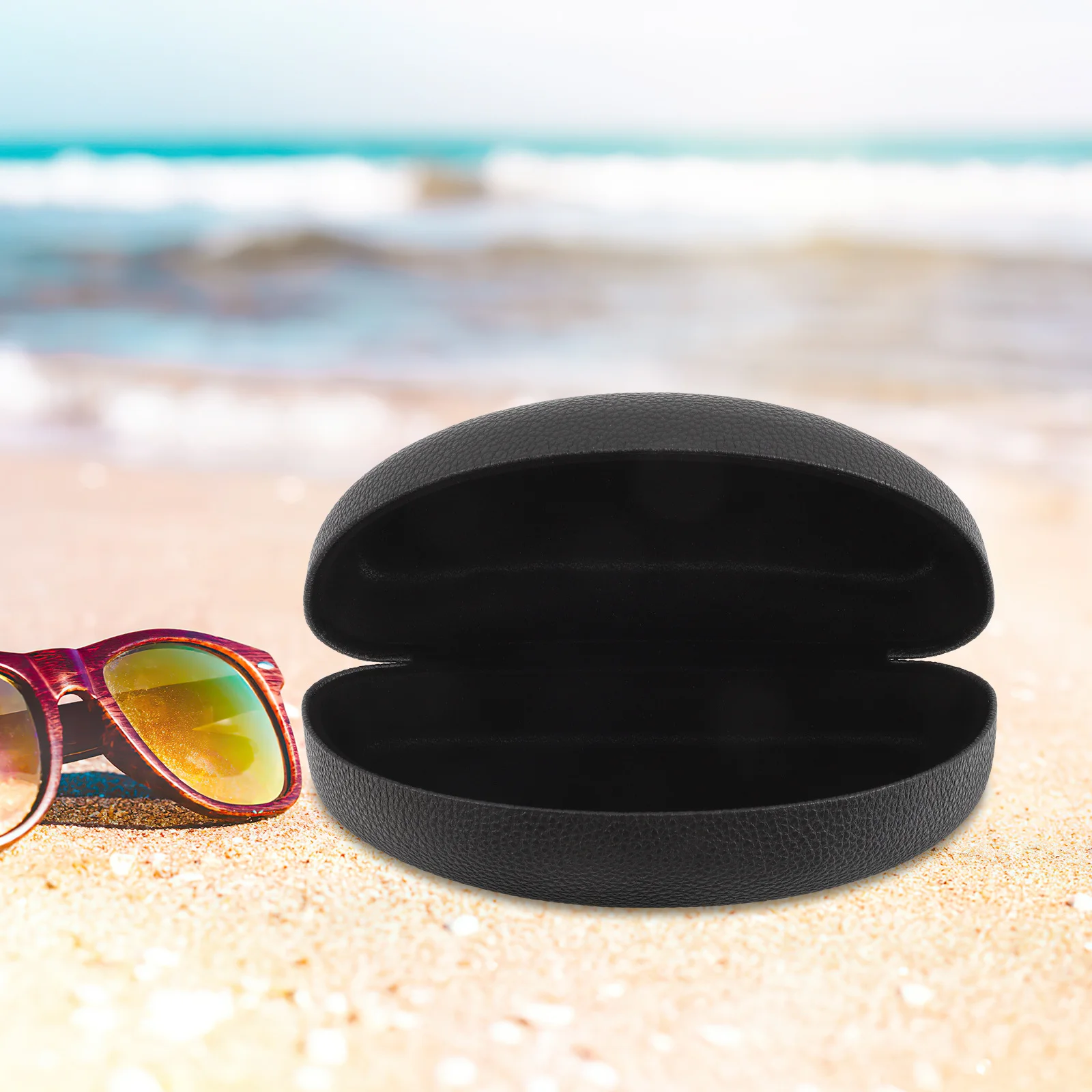 2Pcs Hard Shell Sunglasses Case Spring Closure Dust Free Fashionable Eyeglass Storage Gift for Friends and Families
2Pcs Hard Shell Sunglasses Case Spring Closure Dust Free Fashionable Eyeglass Storage Gift for Friends and Families