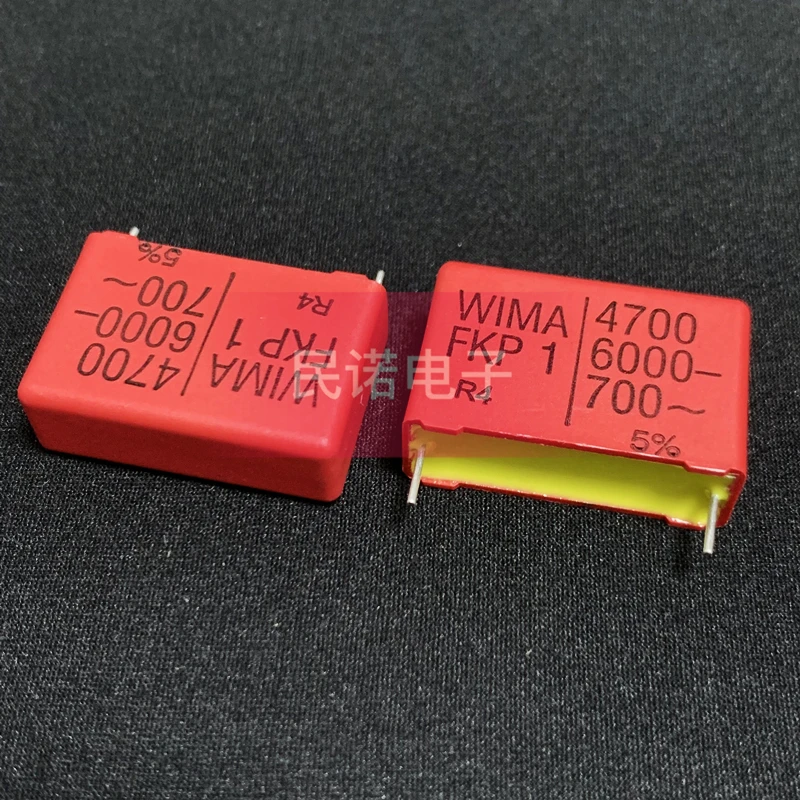 5/10/20pcs German WIMA Film Capacitor FKP1 6000V 0.0047UF 472 4700PF Pitch 27.5mm Audio passive capacitor
5/10/20pcs German WIMA Film Capacitor FKP1 6000V 0.0047UF 472 4700PF Pitch 27.5mm Audio passive capacitor